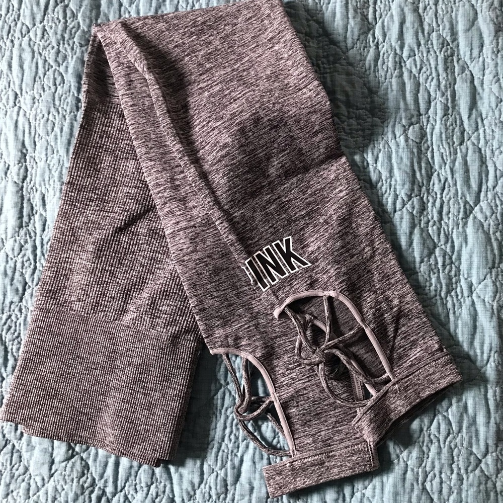 PINK Ultimate legging size SMALL heathered grey